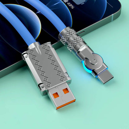 Avelena | 180° Anti-Break Schnelllade-Datenkabel (120W)