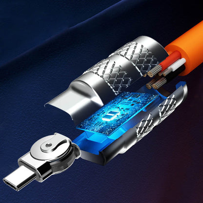 Avelena | 180° Anti-Break Schnelllade-Datenkabel (120W)
