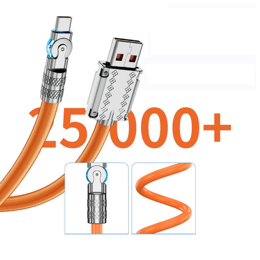 Avelena | 180° Anti-Break Schnelllade-Datenkabel (120W)