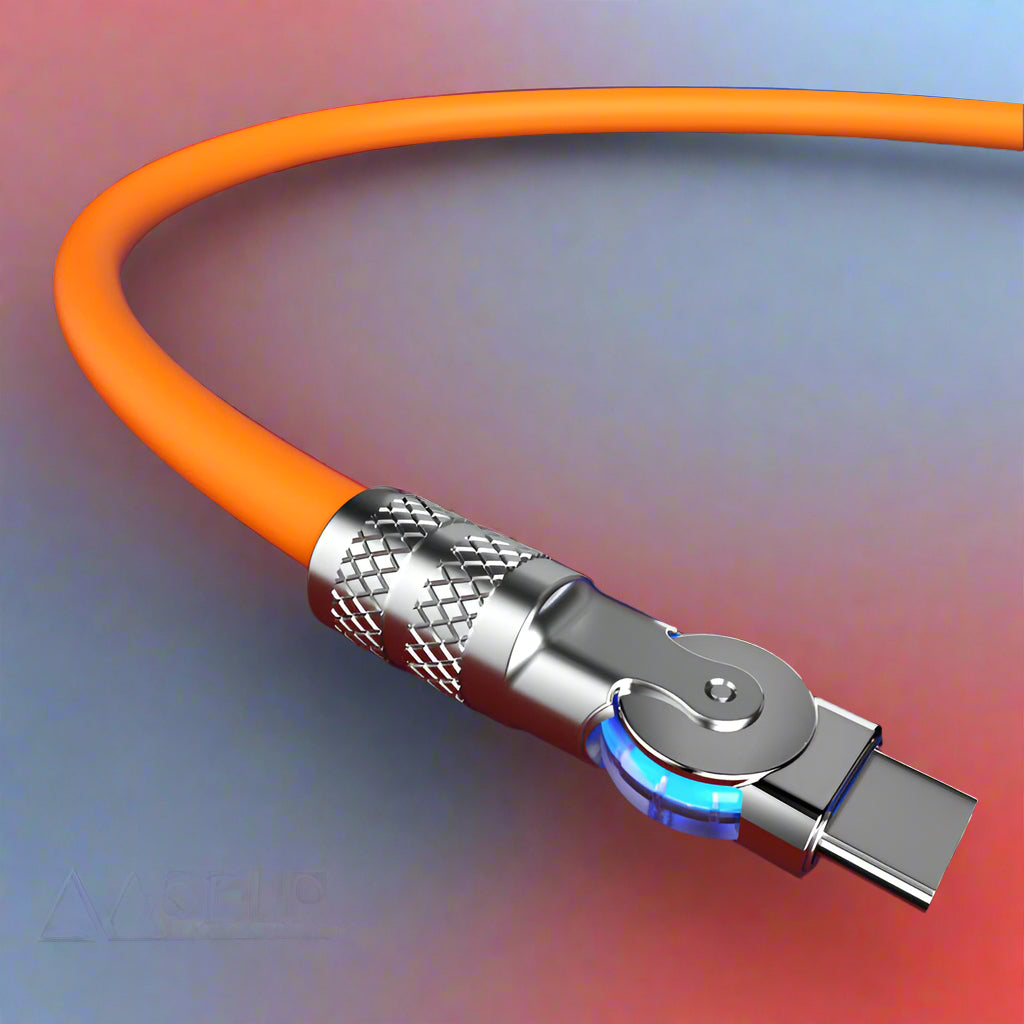 Avelena | 180° Anti-Break Schnelllade-Datenkabel (120W)