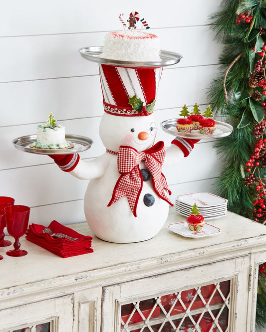 Avelena | Weihnachts-Schneemann-Leckereien-Halter