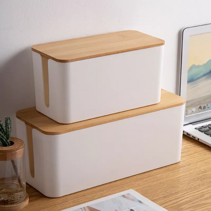 Avelena | Drahtorganisator-Box für ordentliche Kabelverwaltung