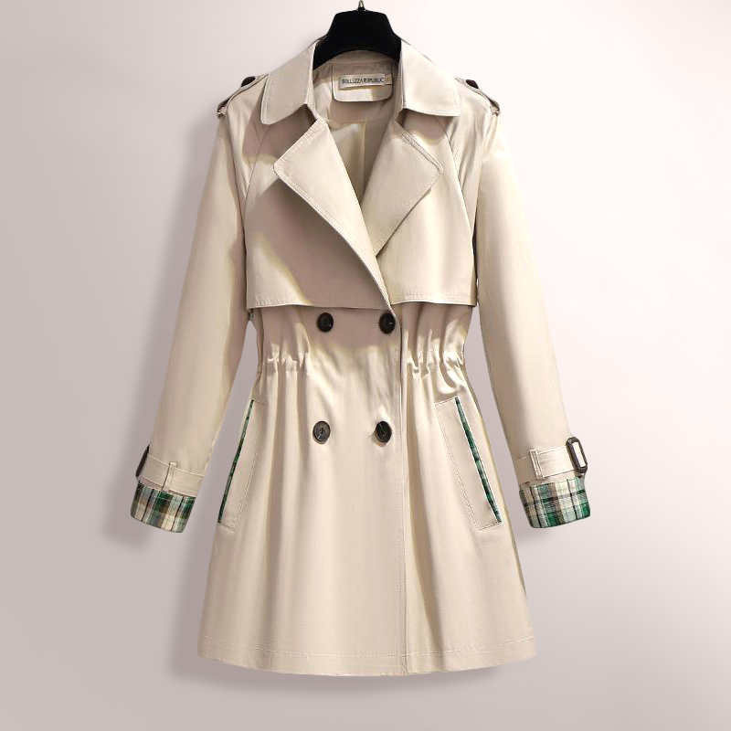 Avelena | Eleganter Trenchcoat mit einfarbig