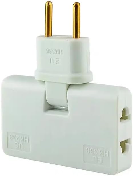 Avelena | 180° schwenkbare 3-Wege-Steckdose (EU-Stecker)