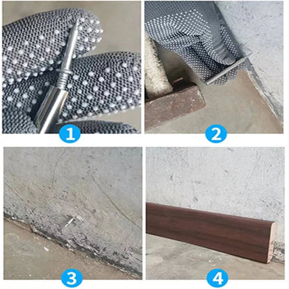 Avelena | Doppelkopf Sockelleisten Nahtloser Nagel