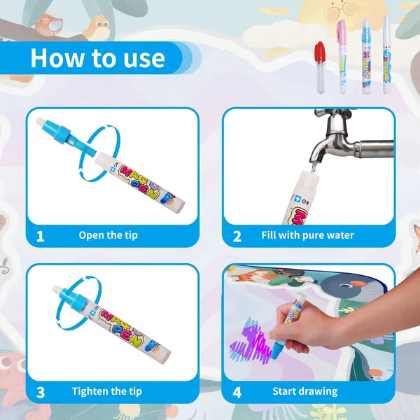 Avelena | Wasser Kritzelmatte