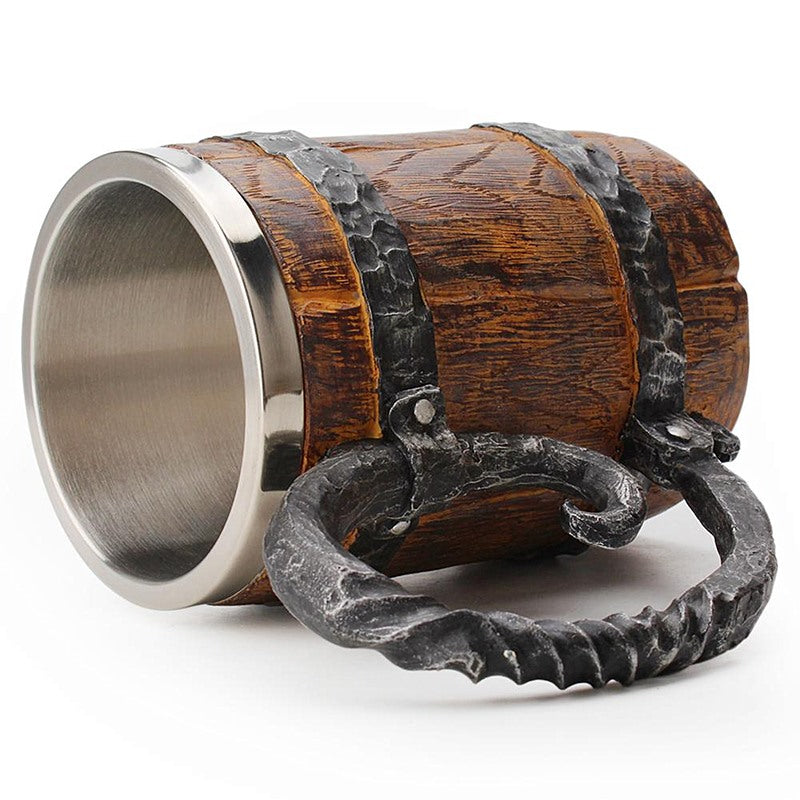 Avelena | Viking Fasskrug (Groß: 550ml)