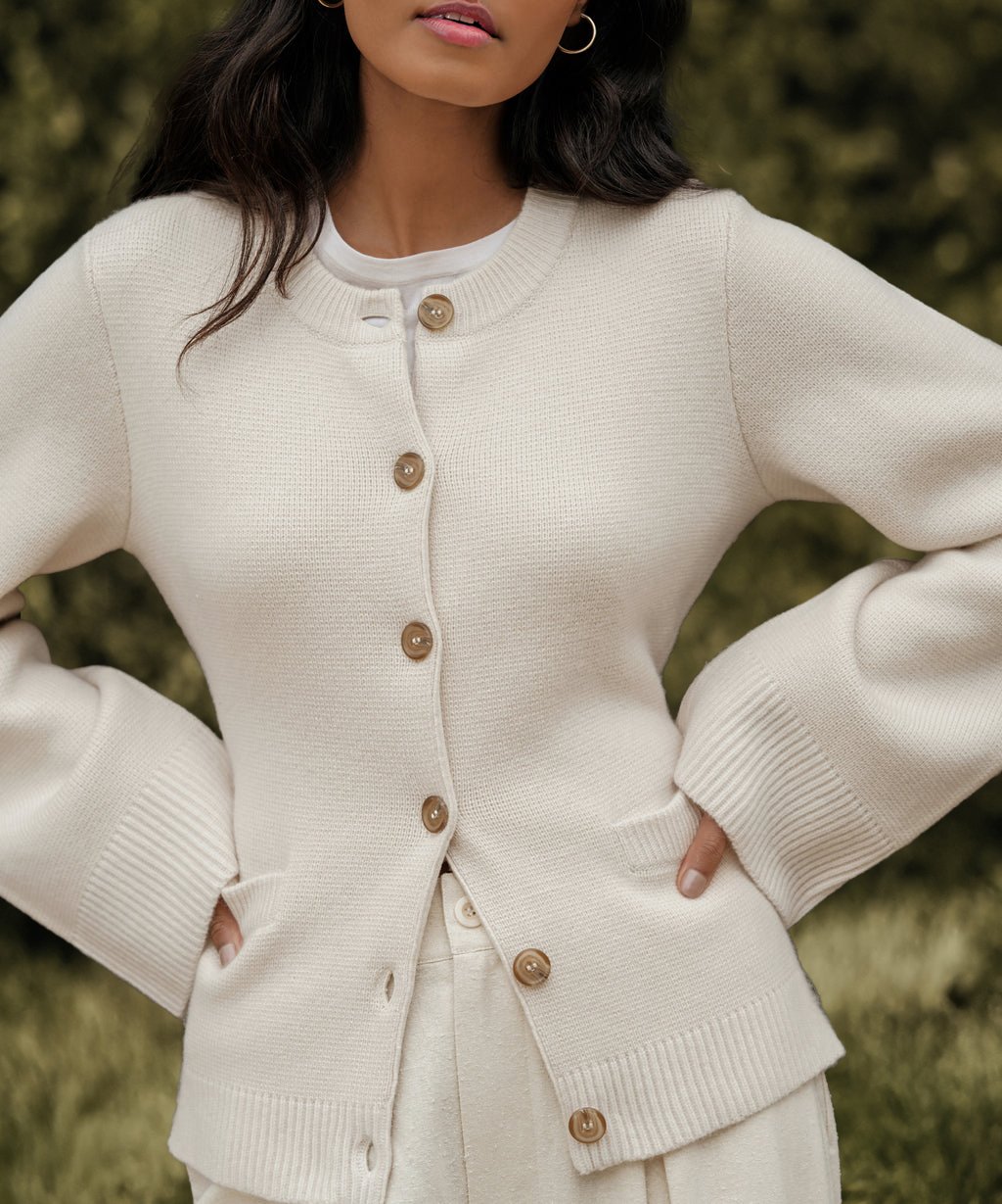 Avelena | Ultra-weicher Knopf-Cardigan (Kaufe 2, Kostenloser Versand)