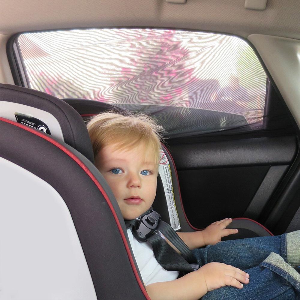 Avelena | Auto-Seitenfenster-Schatten, 1 Paar/ 2 Packungen