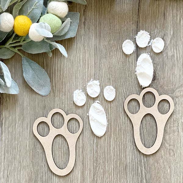 Avelena | Bunny Rabbit Paws Schablonen, Set Von 2
