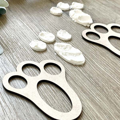 Avelena | Bunny Rabbit Paws Schablonen, Set Von 2