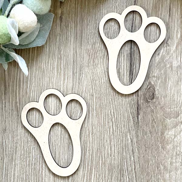 Avelena | Bunny Rabbit Paws Schablonen, Set Von 2
