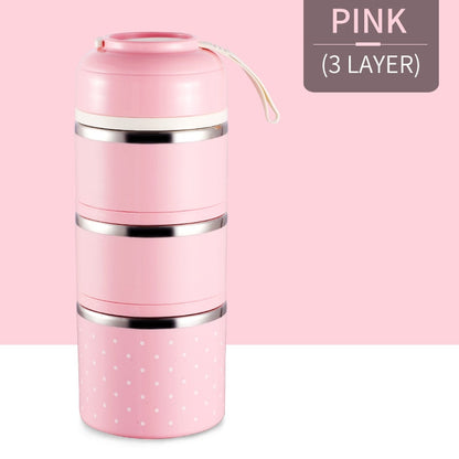 Avelena | Leckagesichere Edelstahl Thermo-Lunchboxen