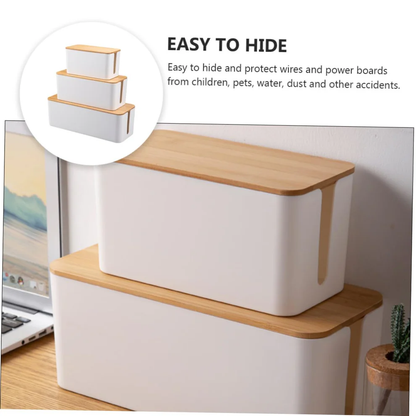 Avelena | Drahtorganisator-Box für ordentliche Kabelverwaltung