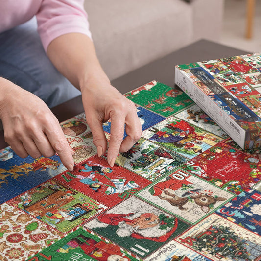 Avelena | Weihnachts-Adventskalender-Puzzle 1000teilig
