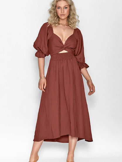 Avelena | Stylisches Laternenkleid