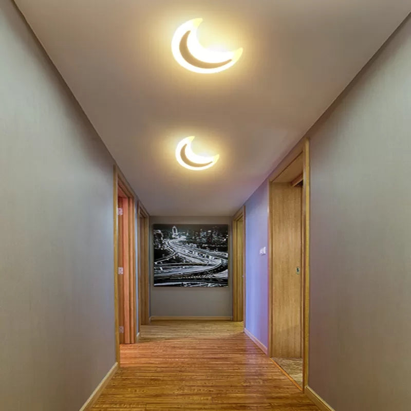 Avelena | Flache Flur Treppen Wand Sconce Acryl Liebe Modern Led Wandlicht In Weiß