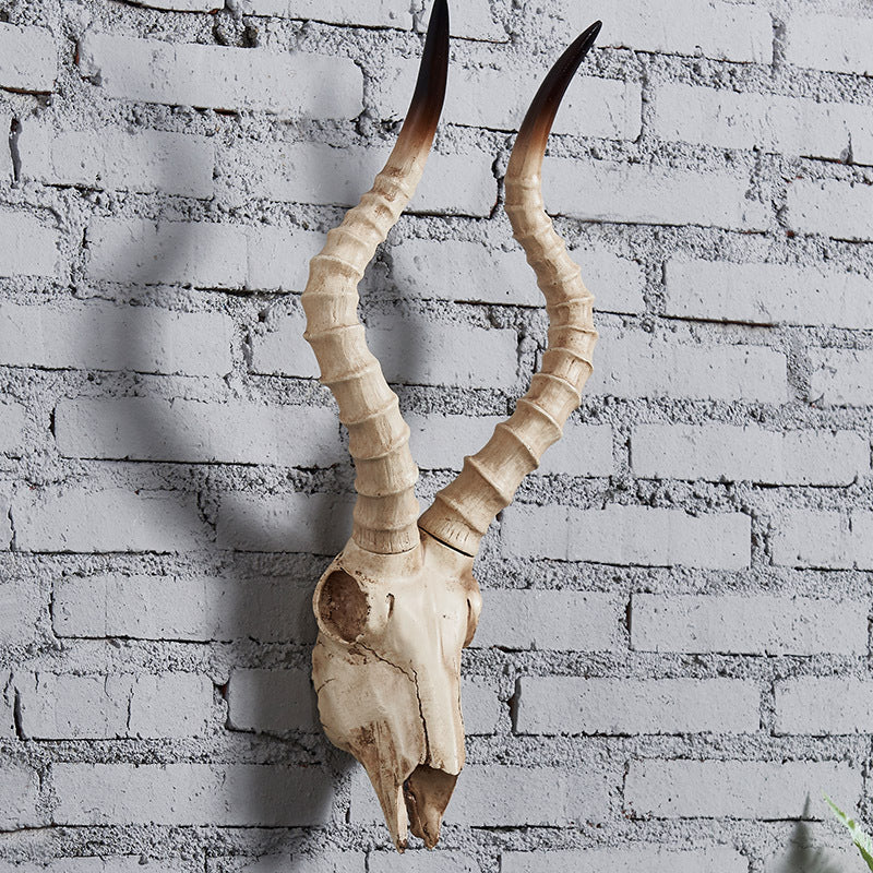 Avelena | Vintage Scheffkopf Wandbehang Wohnkultur