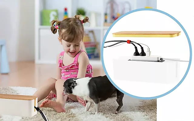 Avelena | Drahtorganisator-Box für ordentliche Kabelverwaltung