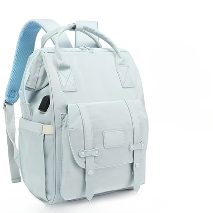 Avelena | Baby Wickelrucksack mit Kinderwagenhaken, wasserdichte Reisemuttertasche für Everyday Essentials