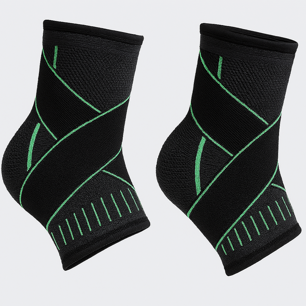 Avelena | Verstellbare Kompressions-Fußgelenkstütze für Sport und Training