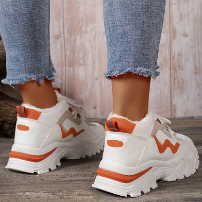 Avelena Leichte Strick-Cut-Out Sneaker für Damen | Perfekt für den Alltag