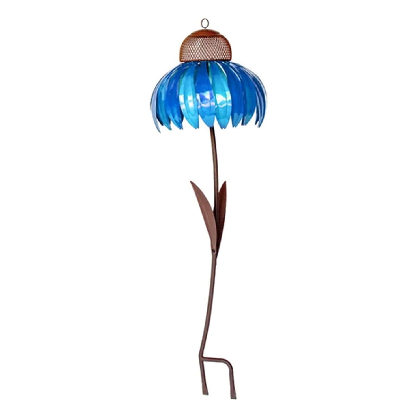 Avelena | Hängendes Metall-Vogelhaus Blumenform Garten Deko