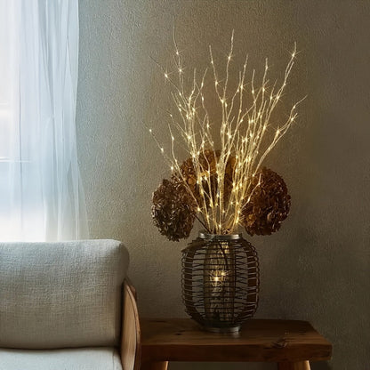 Avelena | Birch Glow Leuchtende Dekoration für Eine Warme Atmosphäre
