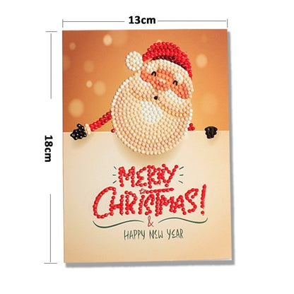 Avelena | 5D Diamantmalerei Weihnachtskarten Neuheit (8er-Pack)