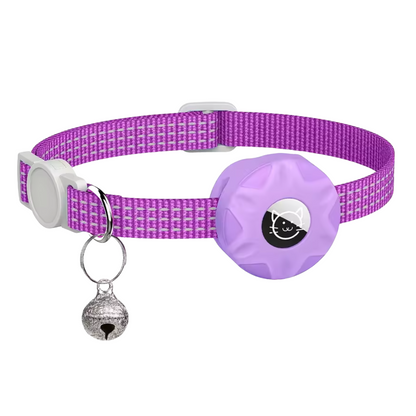 Avelena | Haustiersicherheitsset – Smart Dog- und Cat-Tracker mit reflektierendem Halsband