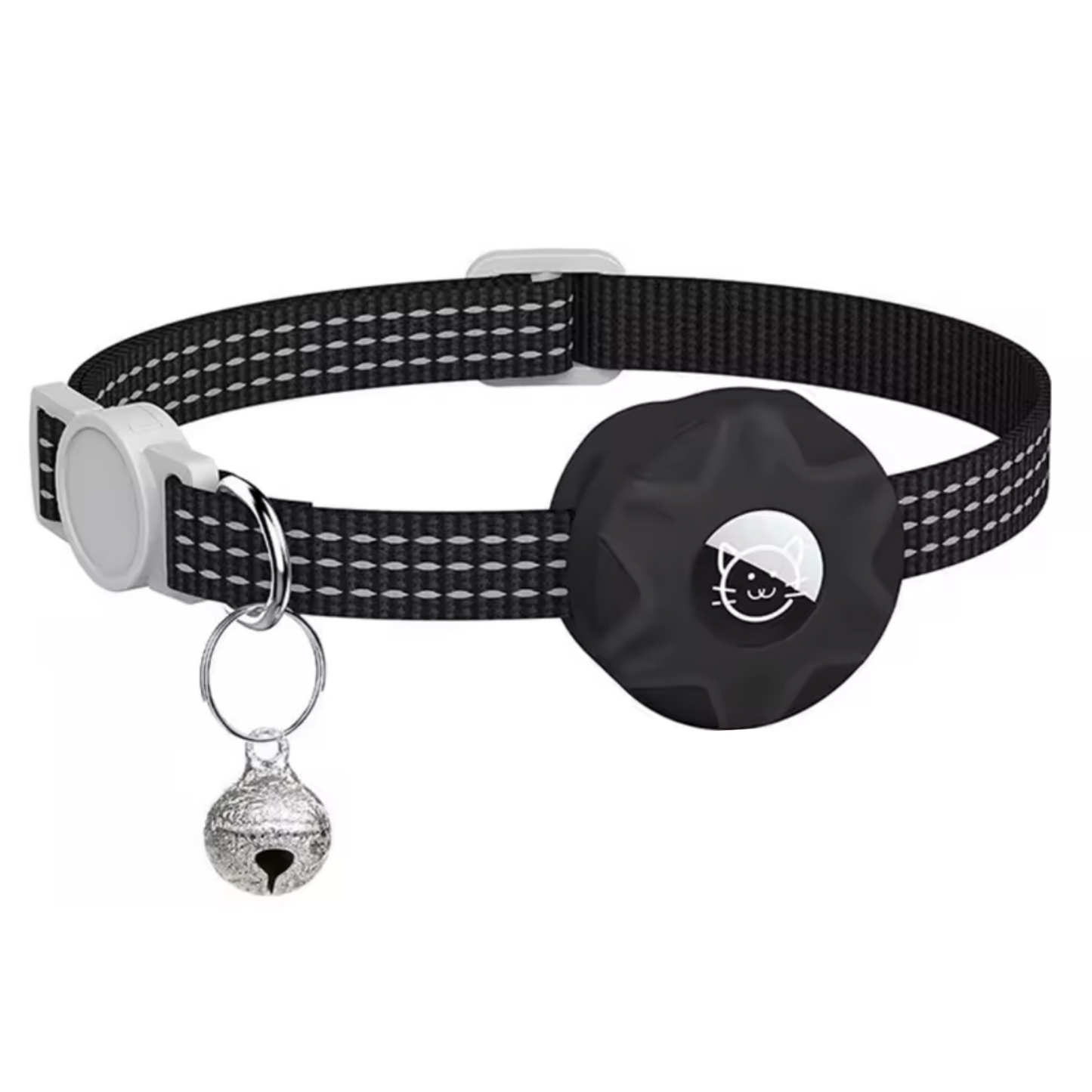 Avelena | Haustiersicherheitsset – Smart Dog- und Cat-Tracker mit reflektierendem Halsband