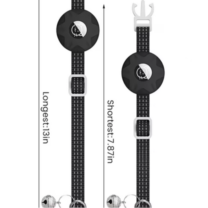 Avelena | Haustiersicherheitsset – Smart Dog- und Cat-Tracker mit reflektierendem Halsband