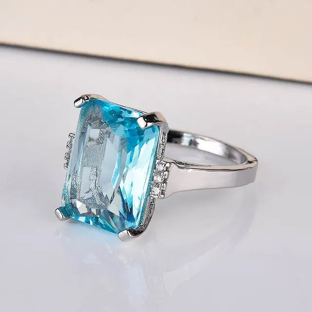 Avelena | Strahlende Paraiba Edesteinringe für Damen