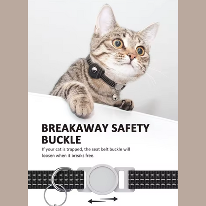 Avelena | Haustiersicherheitsset – Smart Dog- und Cat-Tracker mit reflektierendem Halsband