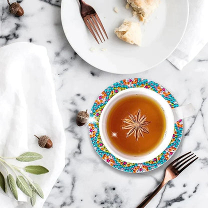 Avelena | Diamond Crafts Untersetzer Diamond Painting Untersetzer (Mandala)