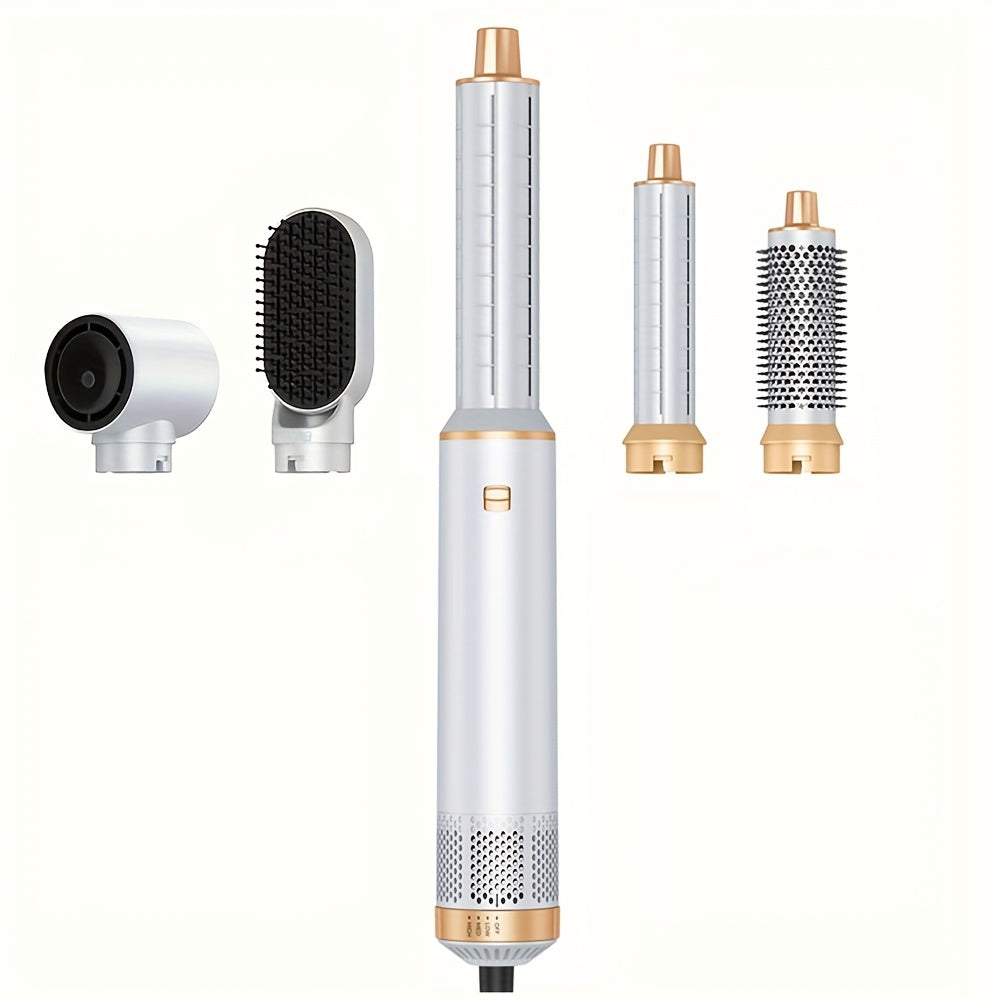 Avelena | CurlMate | 5-in-1 Haartrockner & Multistyler für perfekte Locken und glattes Haar