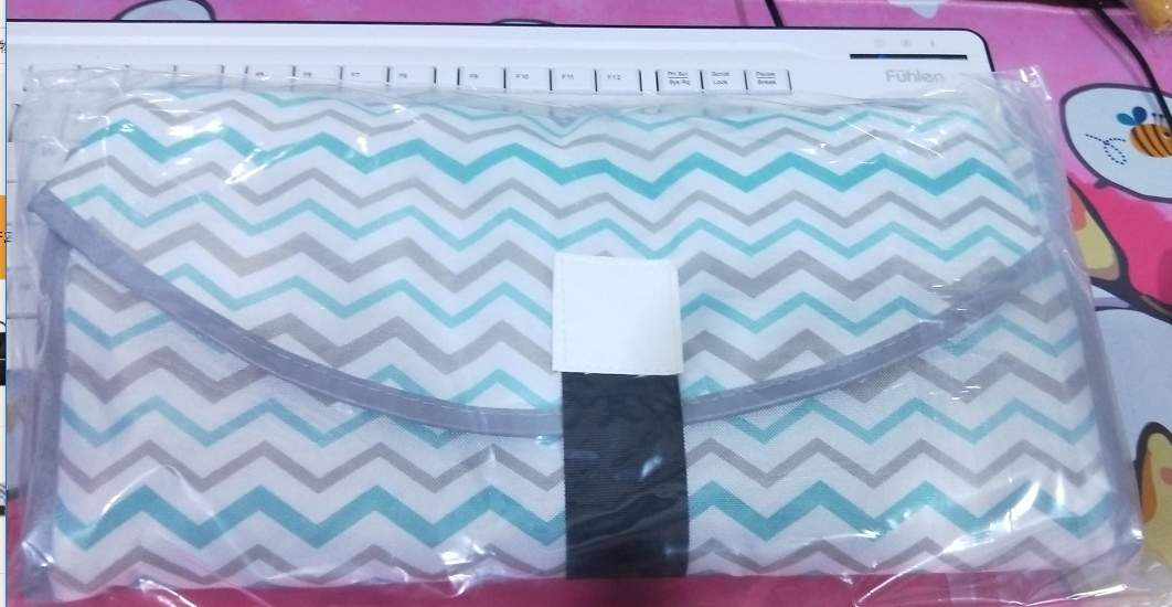 Avelena | Tragbare Wickelunterlage Clutch für Neugeborene