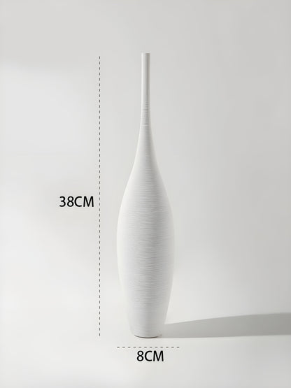Avelena | Minimalistische Handgefertigte Keramische Zen-Vase