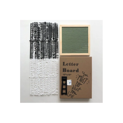 Avelena | Filz Buchstaben Nachrichtenboard