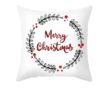 Avelena | Weihnachtskissenbezug – Festliches Santa- und Elchdesign für Weihnachtsdekoration & Perfektes Neujahrsgeschenk