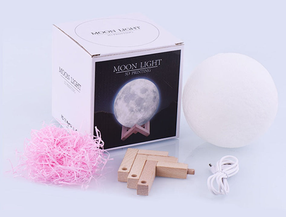 Avelena | 3D-Moonlampe mit Text