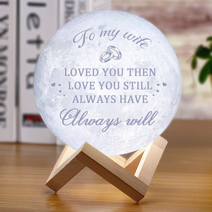 Avelena | 3D-Moonlampe mit Text