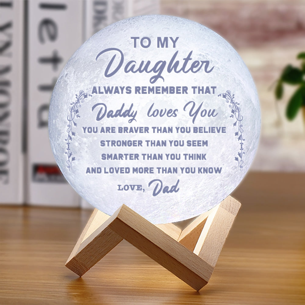 Avelena | 3D-Moonlampe mit Text