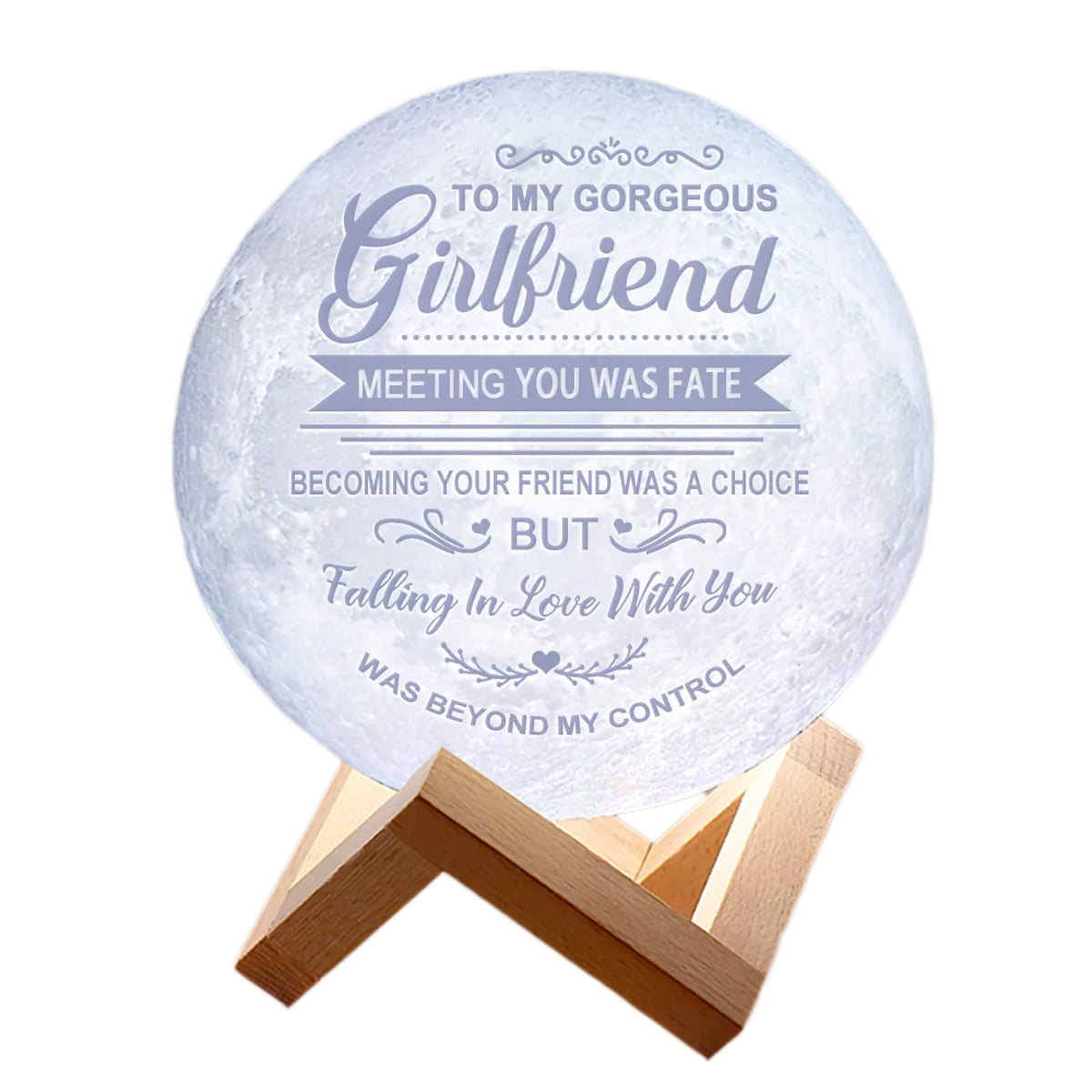 Avelena | 3D-Moonlampe mit Text