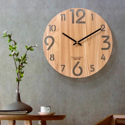 Avelena | 3D-Wanduhr Aus Holz