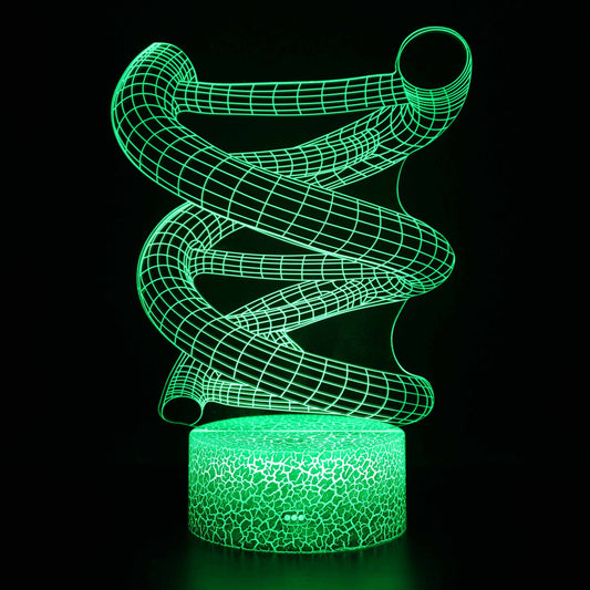 Avelena | Menschliche DNA Biologie 3D Optical Illusion Lampe