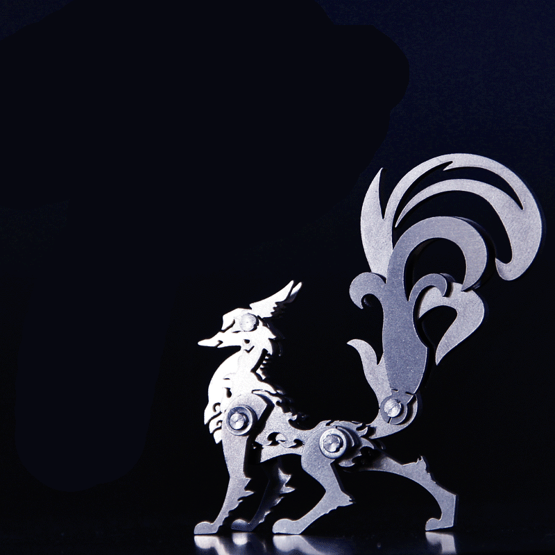 Avelena | DIY Edelstahl 3D Bauklötze, Bestes Geschenk für Weihnachten, Geburtstage und Feiertage