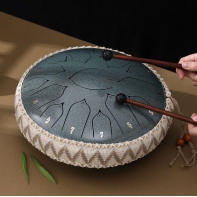 Avelena | Steel Tongue Drum | Calming Sounds for Meditation, Yoga, Sound Therapy & Relaxation