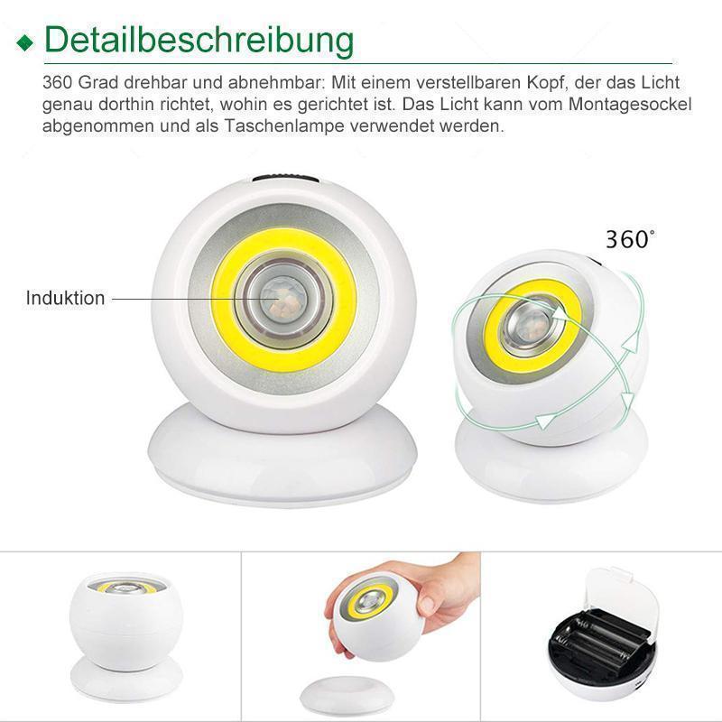 Avelena | Abnehmbares LED-Sensorlicht mit USB-Aufladung
