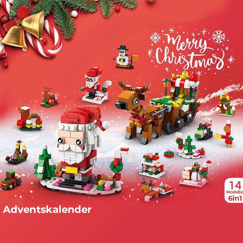 Avelena | 2024 Weihnachtsbaustein-Geschenkbox